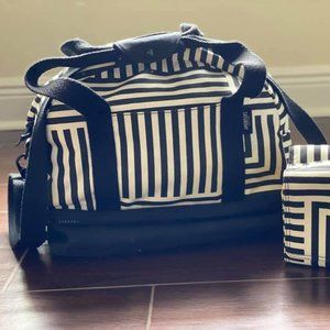 kate spade SATURDAY small weekender bag in zig zag